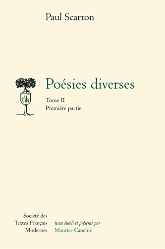 Beispielbild fr Poesies Diverses - Tome II (Societe Des Textes Francais Modernes) (French Edition) zum Verkauf von Gallix