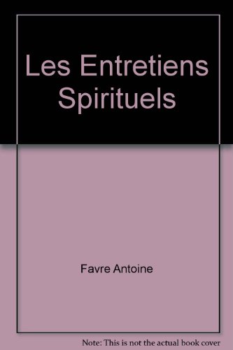 9782865032679: Les Entretiens Spirituels