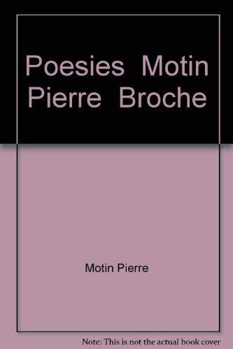 9782865032761: Poesies (Societe Des Textes Francais Modernes) (French Edition)