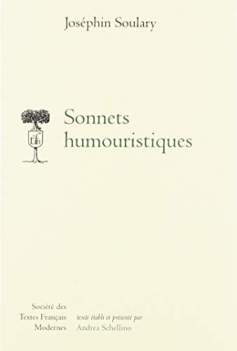 Stock image for Sonnets humouristiques for sale by ISD LLC
