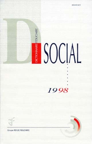 Stock image for Dictionnaire Fiduciaire Social 1998 for sale by RECYCLIVRE