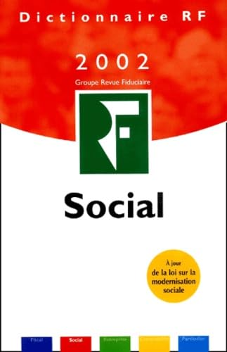 Beispielbild fr Dictionnaire Social 2002 zum Verkauf von Ammareal