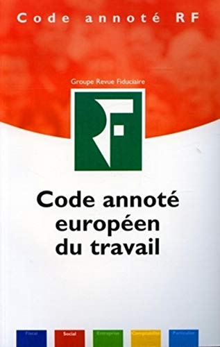 Beispielbild fr Code annot europen du travail zum Verkauf von Ammareal