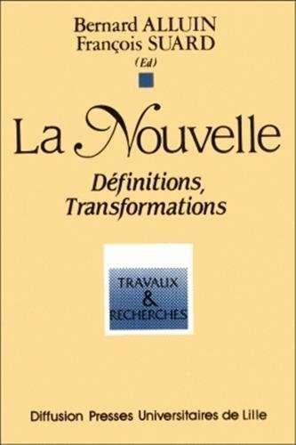 Stock image for La nouvelle: definitions transformations for sale by medimops