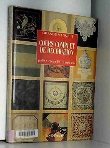 9782865353125: Grands manuels cours complet de dcoration