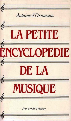 Stock image for La petite encyclopdie de la musique for sale by Ammareal