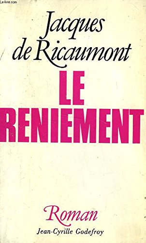 Stock image for Le reniement for sale by medimops