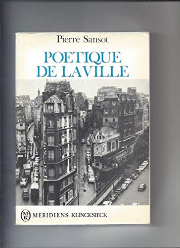 9782865630813: Poetique de la ville