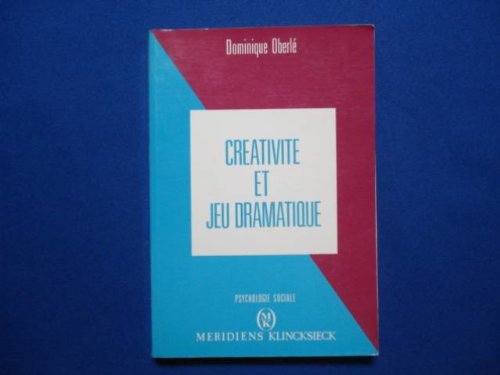 Beispielbild fr Crativit et jeu dramatique zum Verkauf von Ammareal