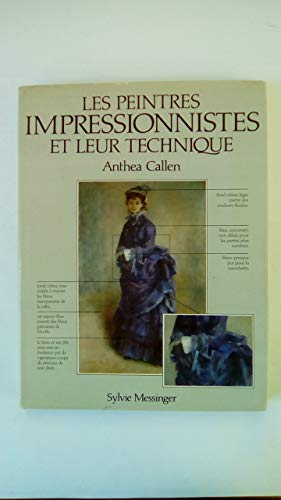 Imagen de archivo de Les Peintres impressionnistes et leur technique a la venta por medimops