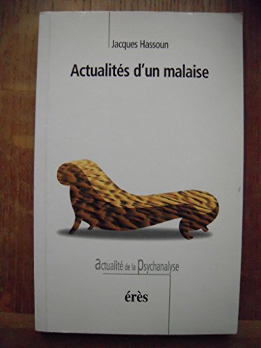 Stock image for Actualits d'un malaise for sale by medimops
