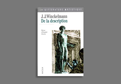 Stock image for Winckelmann De la description for sale by Ammareal
