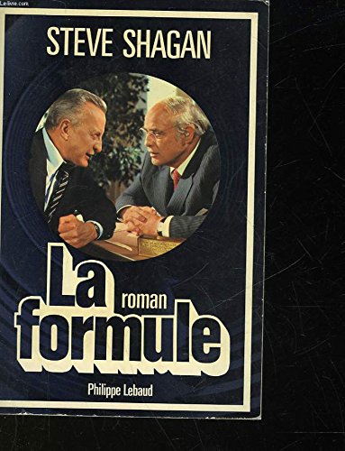 Stock image for La formule for sale by Librairie Th  la page