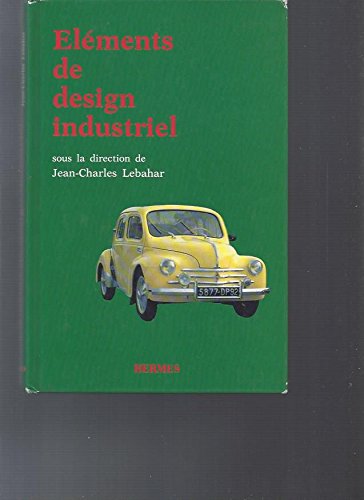 Beispielbild fr Elments de design industriel. zum Verkauf von Loc Simon