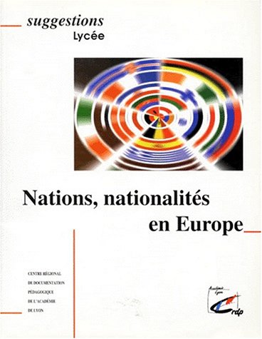 Beispielbild fr Nations et nationalits en Europe zum Verkauf von Ammareal