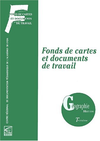 Beispielbild fr Fonds de cartes, recueil gographie, 3e zum Verkauf von medimops