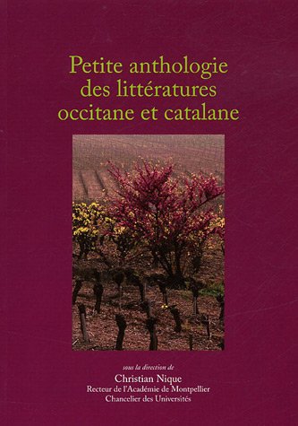 Beispielbild fr Petite anthologie des littratures occitane et catalane zum Verkauf von Ammareal