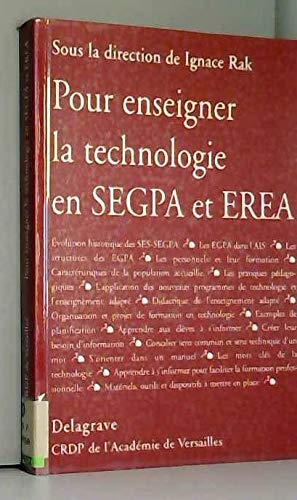 Beispielbild fr Pour enseigner la technologie zum Verkauf von Ammareal