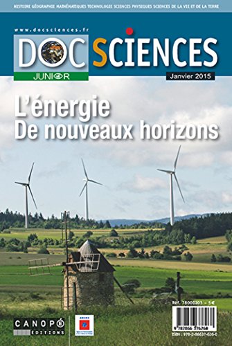 9782866376260: DOCSCIENCES JUNIOR. L'ENERGIE, DE NOUVEAUX HORIZONS