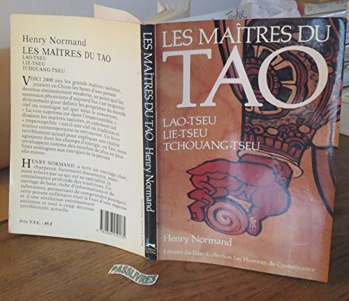 Beispielbild fr Les matres du Tao zum Verkauf von medimops