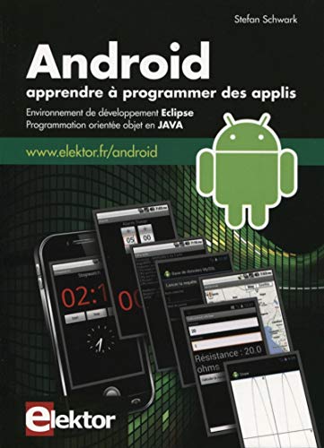 9782866611873: ANDROID. APPRENDRE A PROGRAMMER DES APPLIS. ENVIRONNEMENT DEDEVELOPPEMENT ECLIPS: ENVIRONNEMENT DE DEVELOPPEMENT ECLIPSE - PROGRAMMATION ORIENTEE OBJET EN JAVA.