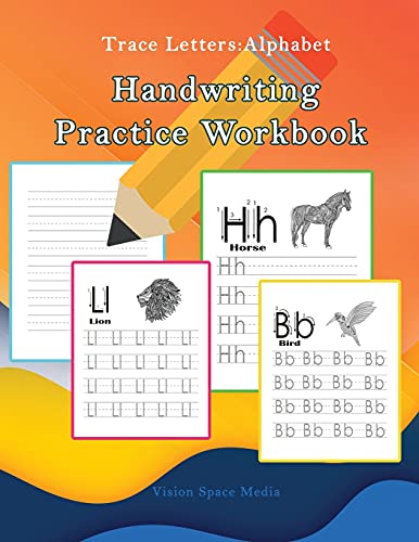 Stock image for Trace Letters: Alphabet Handwriting Practice workbook for kids - Practice line tracing, pen control to trace and write ABC Letters, Preschool writing Workbook for Kindergarten and Kids Ages 3-5 for sale by Redux Books