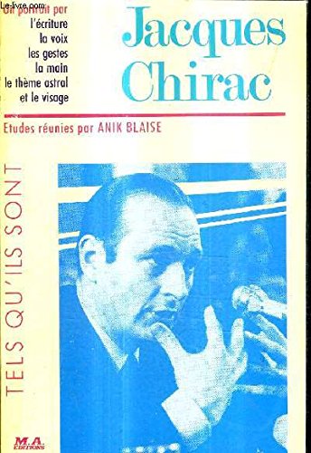 Stock image for Jacques Chirac for sale by Librairie Th  la page