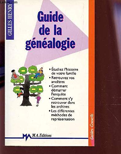 9782866766351: Guide de la gnalogie