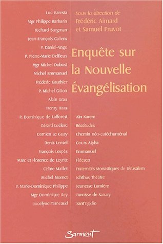 Imagen de archivo de Enqute sur la nouvelle vanglisation a la venta por Librairie La MASSENIE  MONTOLIEU