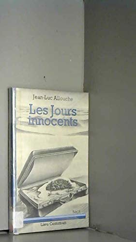 Beispielbild fr Les jours innocents zum Verkauf von medimops