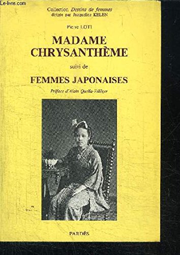 9782867140433: Madame Chrysanthme