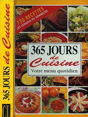 Imagen de archivo de 365 jours de cuisine a la venta por WorldofBooks