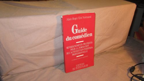 Stock image for Guide du comdien for sale by A TOUT LIVRE