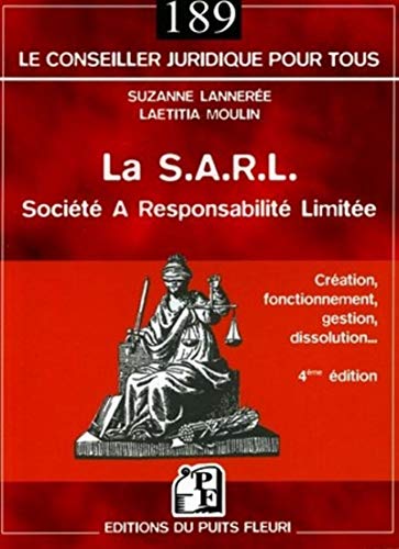 Stock image for La SARL Socit  responsabilit limite for sale by Ammareal