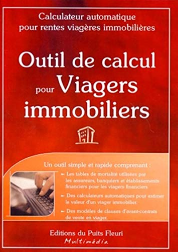 9782867393167: Outils de calcul pour viagers immobiliers. calculateur pour rentes viageres immo: Calculateur automatique pour rentes viageres immobilieres