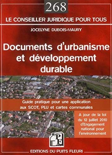 Stock image for Documents d'urbanisme et dveloppement durable for sale by Chapitre.com : livres et presse ancienne