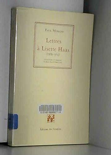 Lettres a Lisette Haas 1908-1914 (9782867420160) by Paul Morand