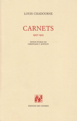

Carnets (1907-1925)