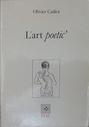 L'art poetic' ((INACTIF) POL DIVERS) (French Edition) (9782867441011) by [???]