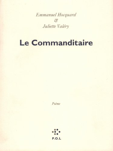 9782867443718: Le Commanditaire: Pome