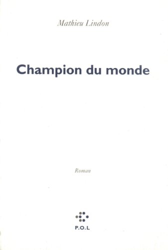 Stock image for Champion du monde for sale by Ammareal