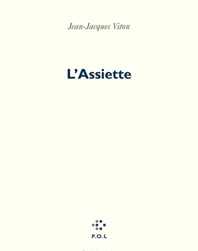 Imagen de archivo de L'assiette (French Edition) a la venta por Ergodebooks