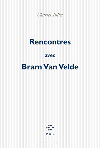 Imagen de archivo de Rencontres avec Bram van Velde (ESSAIS) a la venta por Open Books