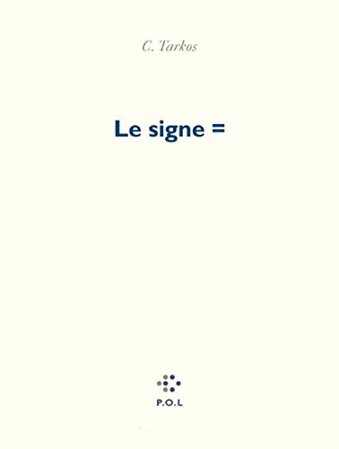 9782867447051: Le Signe =