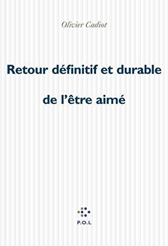 9782867447280: Retour dfinitif et durable de l'tre aim