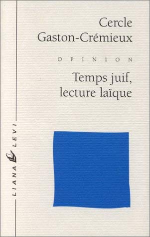 Stock image for Temps juif, lecture laque for sale by Ammareal