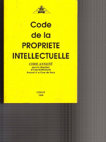 Code De La propriété Intellectuelle