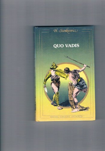 Imagen de archivo de Quo vadis a la venta por ThriftBooks-Atlanta