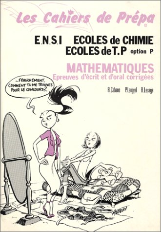 9782867690341: Mathmatiques: E.N.S.I. Ecoles de chimie Ecoles de travaux publics option P