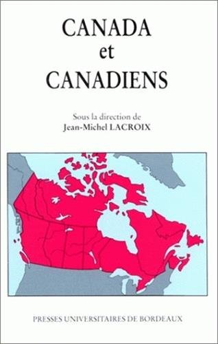 Imagen de archivo de Canada et canadiens a la venta por A TOUT LIVRE